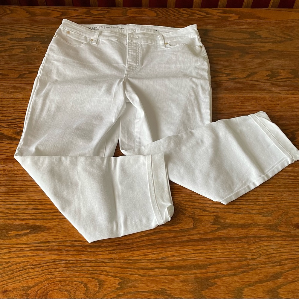 NWOT Talbots Slim Ankle Jeans